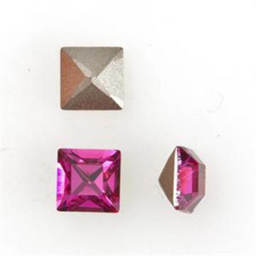 Swarovski crystals 4mm Square Pointed Back - 10pcs